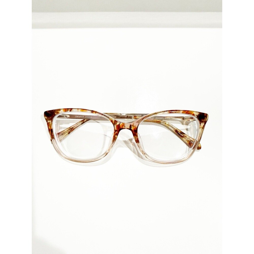 Draper James Womens Eyeglasses Frames DJ5008 651 BLUSH GRADIENT 51-17-135 EUC